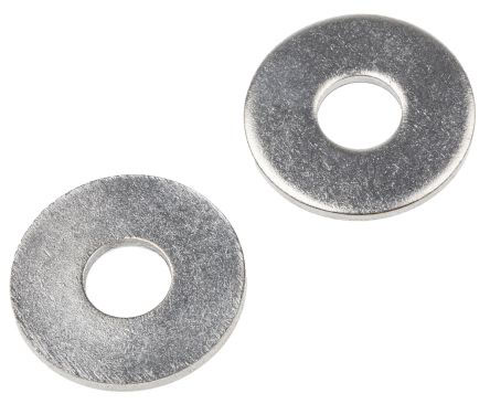 RS PRO Stainless Steel Plain Washers, DN 9021