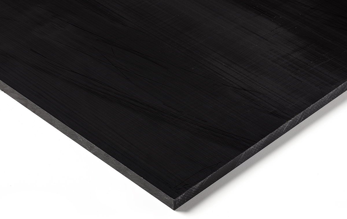 RS PRO Black Nylon Plastic Sheet, 500 mm x 500mm x 20 mm