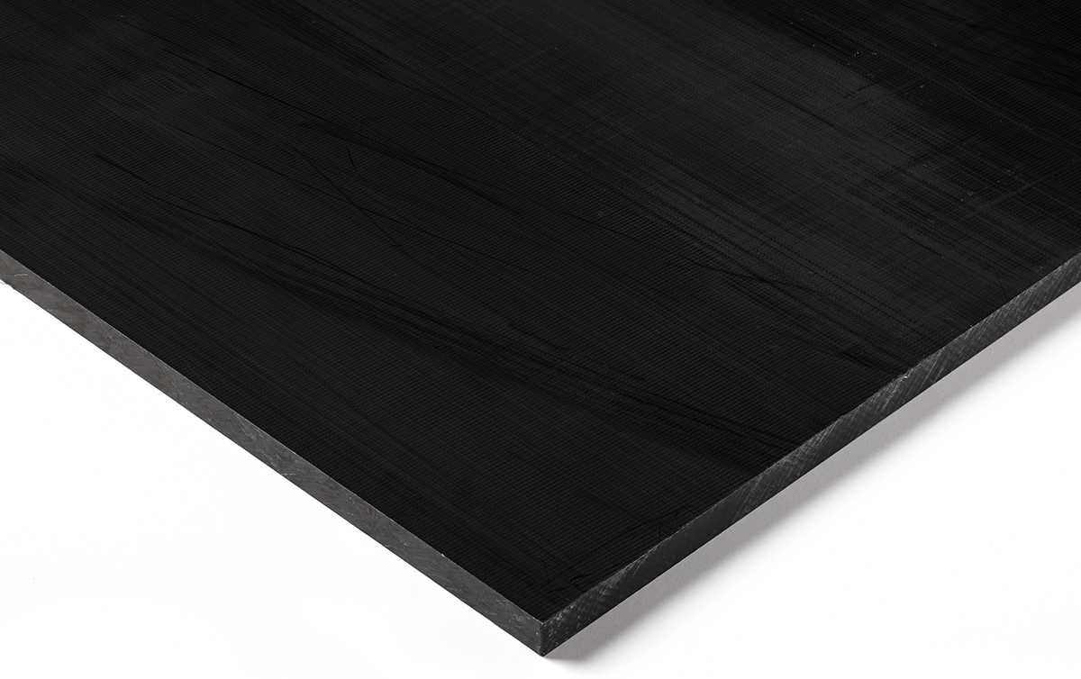 RS PRO Black Nylon Plastic Sheet, 500 mm x 500mm x 50 mm