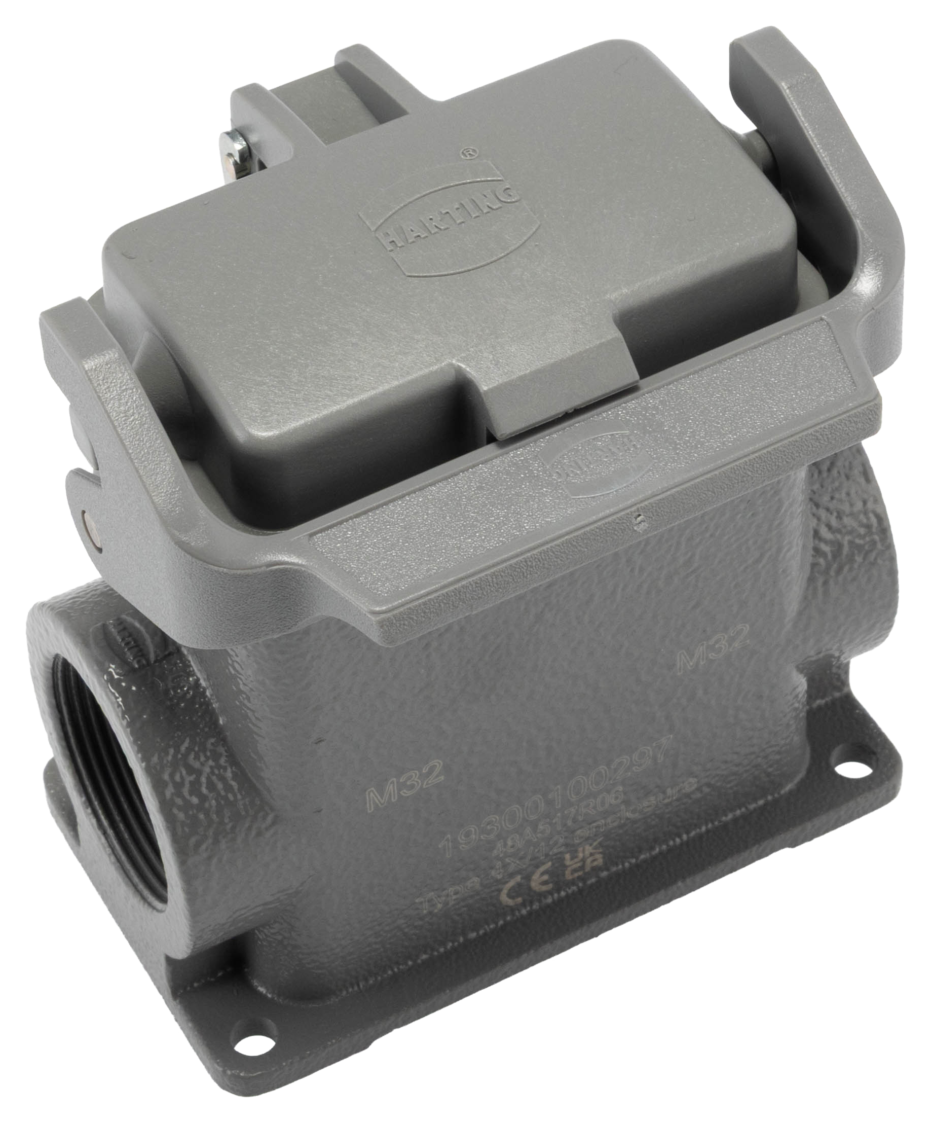 HARTING Han B Range Heavy Duty Power Connector Housing 1, 10B