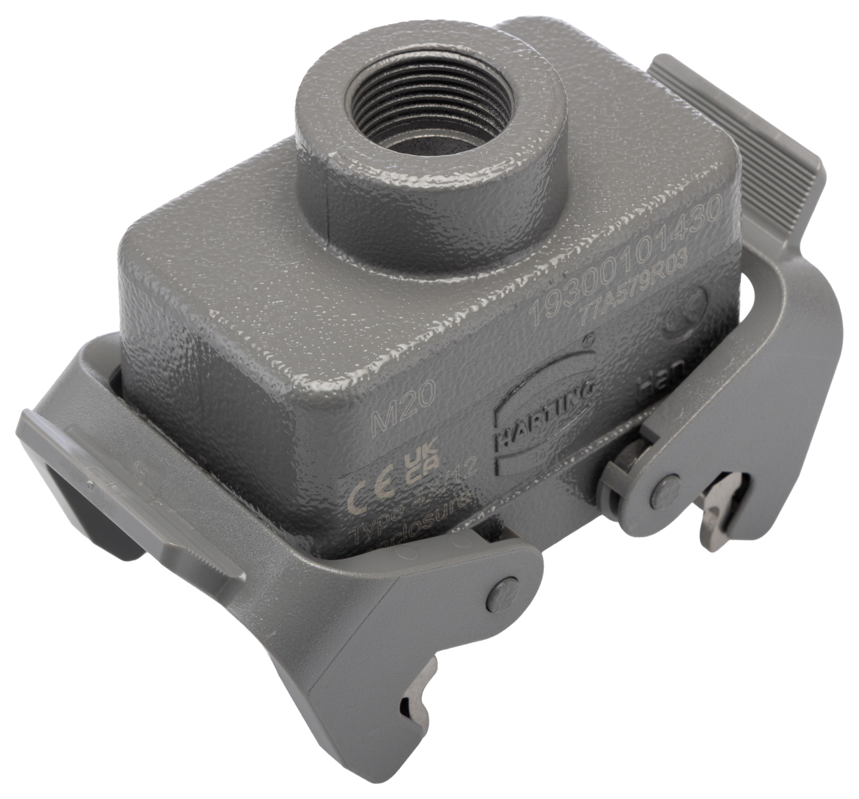 HARTING Han B Range Heavy Duty Power Connector Hood 2, 10B