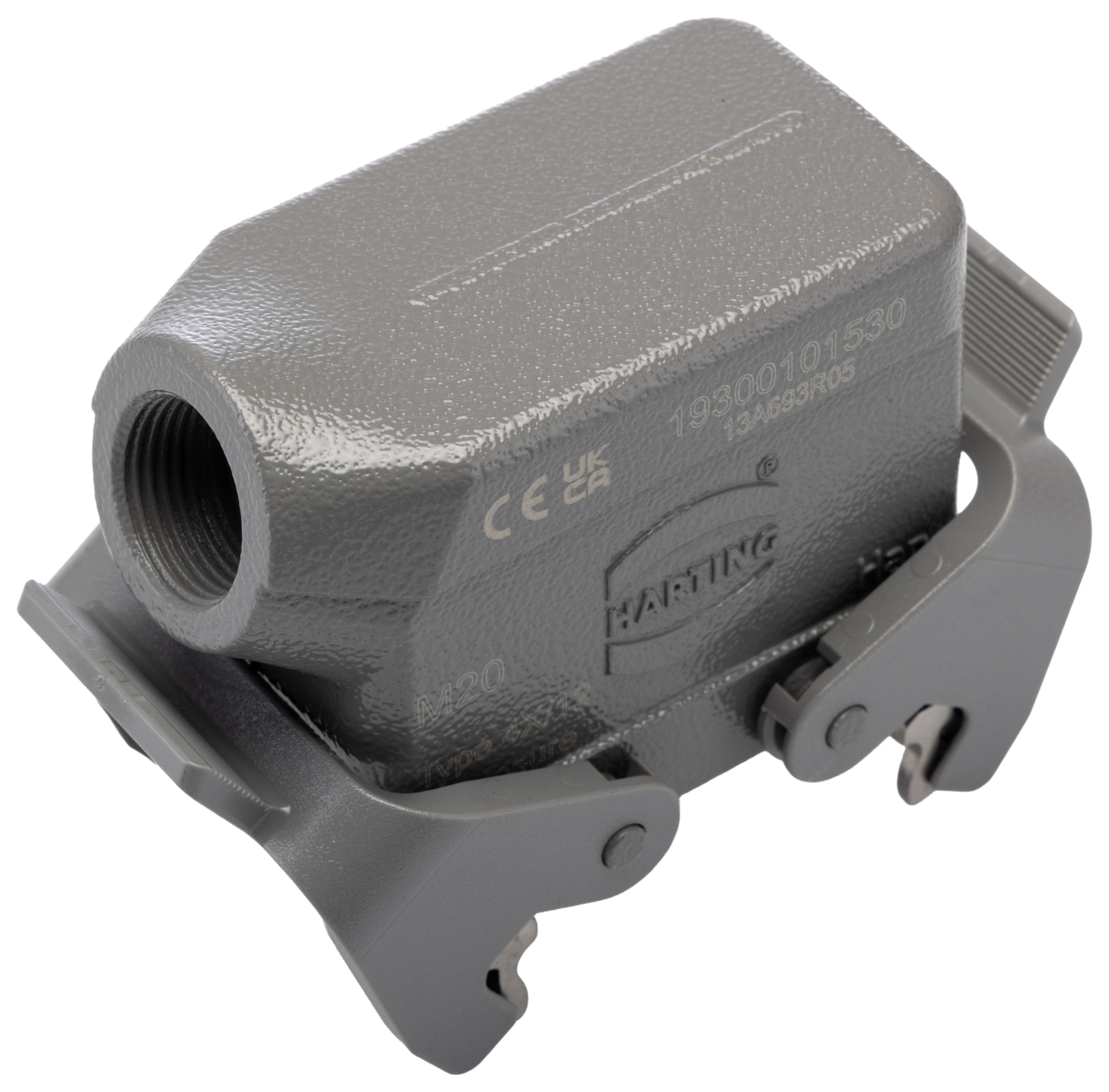 HARTING Han B Range Heavy Duty Power Connector Hood 2, 10B