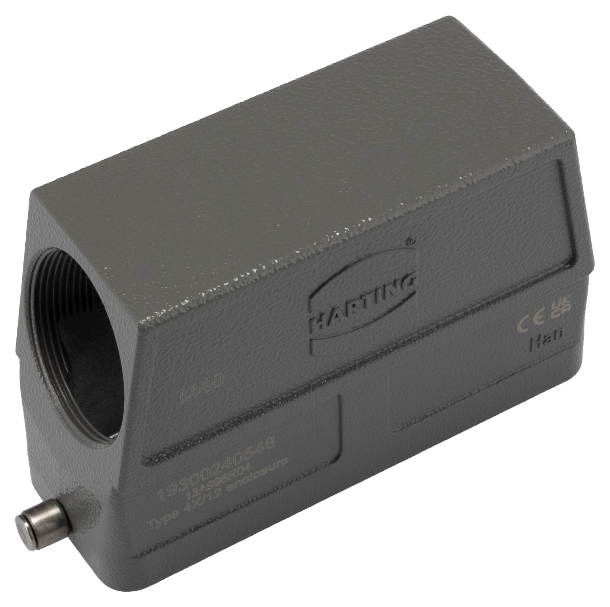 HARTING Han B Range Heavy Duty Power Connector Hood 1, 24B