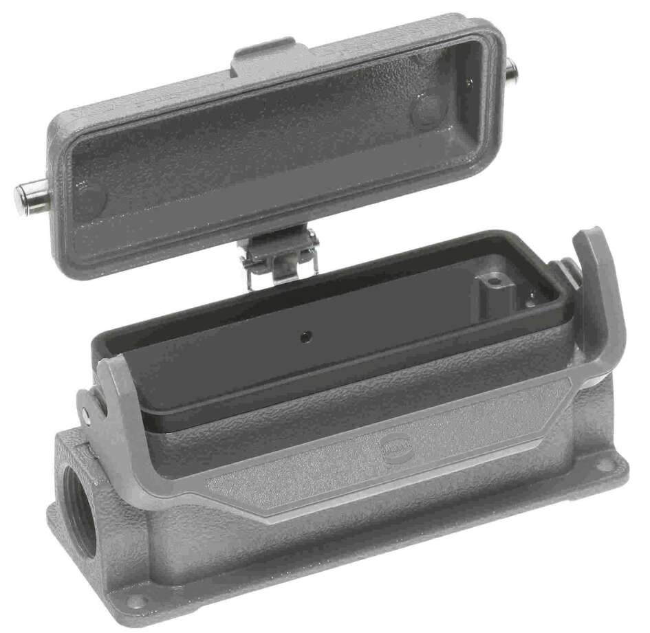 HARTING Han B Range Heavy Duty Power Connector Housing 1, 24B