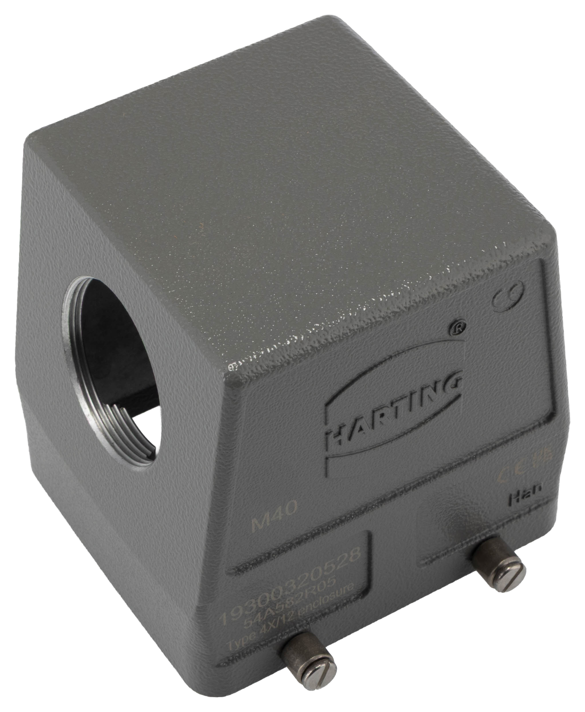 HARTING Han B Range Heavy Duty Power Connector Hood 2, 32B