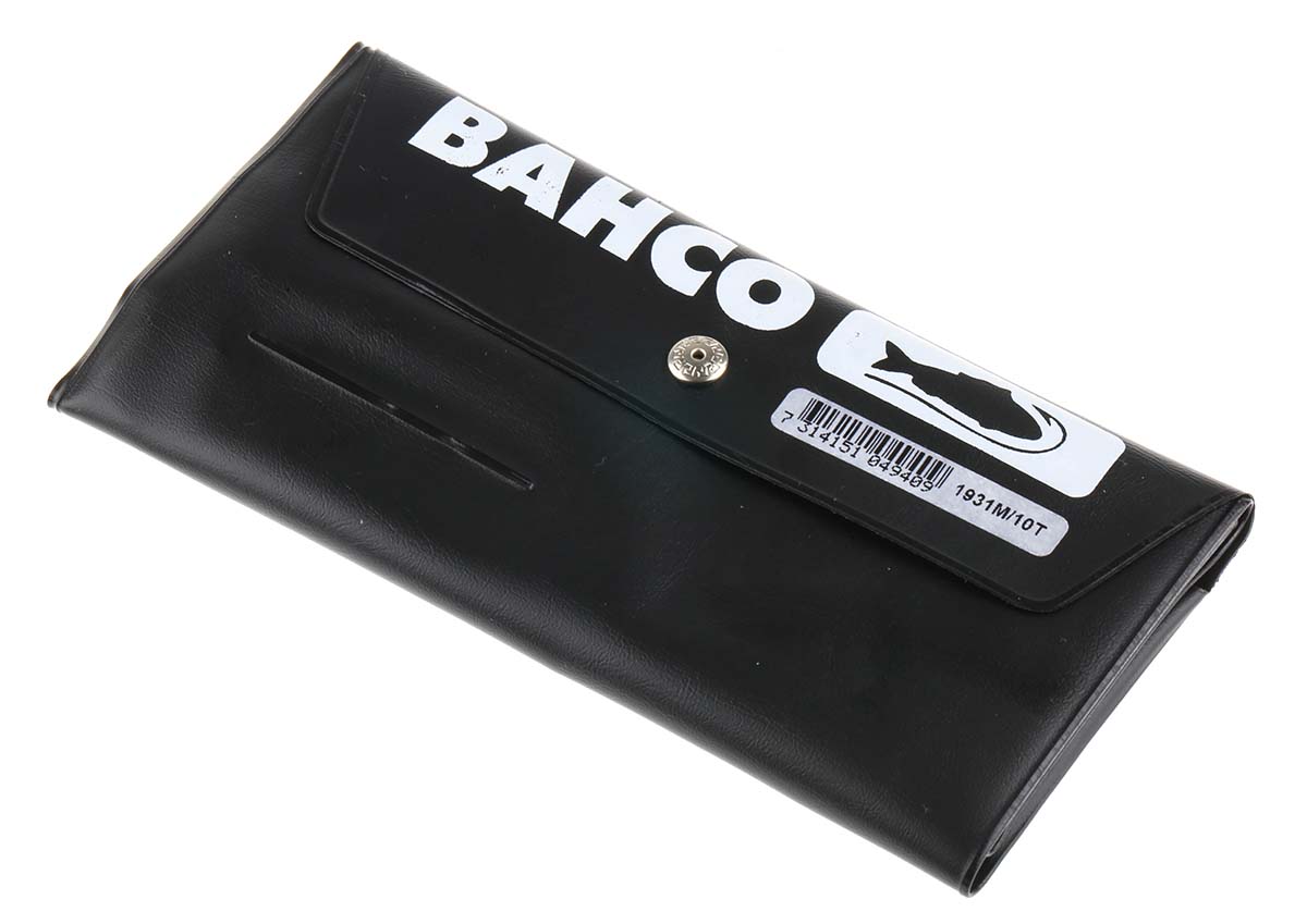 1931m10t Bahco 10-Piece Spanner Set, 4 4.5 5 5.5 6 7 8 9 10 11, Vanadium Steel