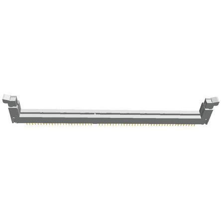 TE Connectivity 1 mm Pitch 240 Way, Straight Through Hole Mount DDR3 DIMM Socket ,1.5V, 0.5A