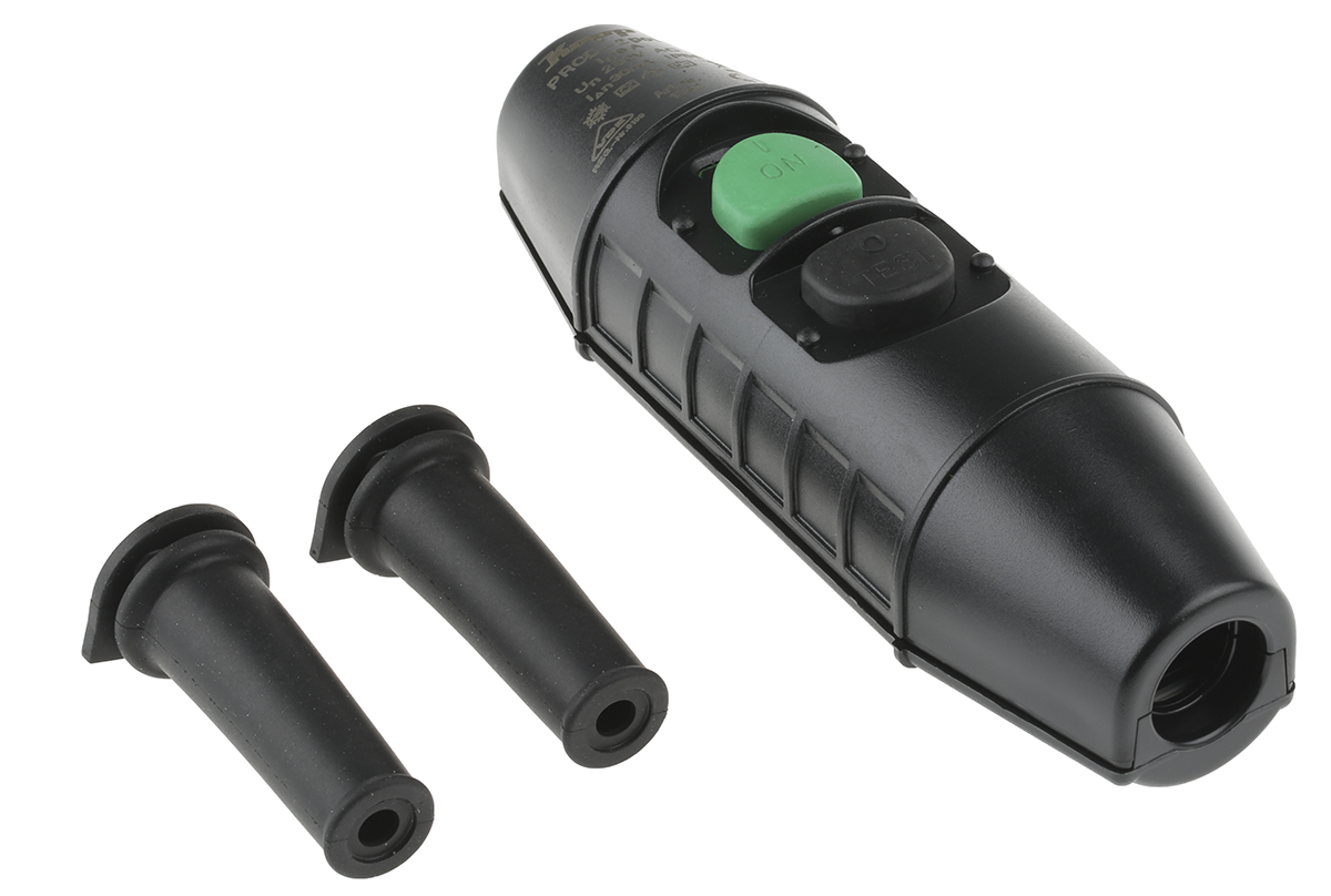 193201006 Kopp Inline Mains RCD Connector PRCD, 16A 2 Pole,230V