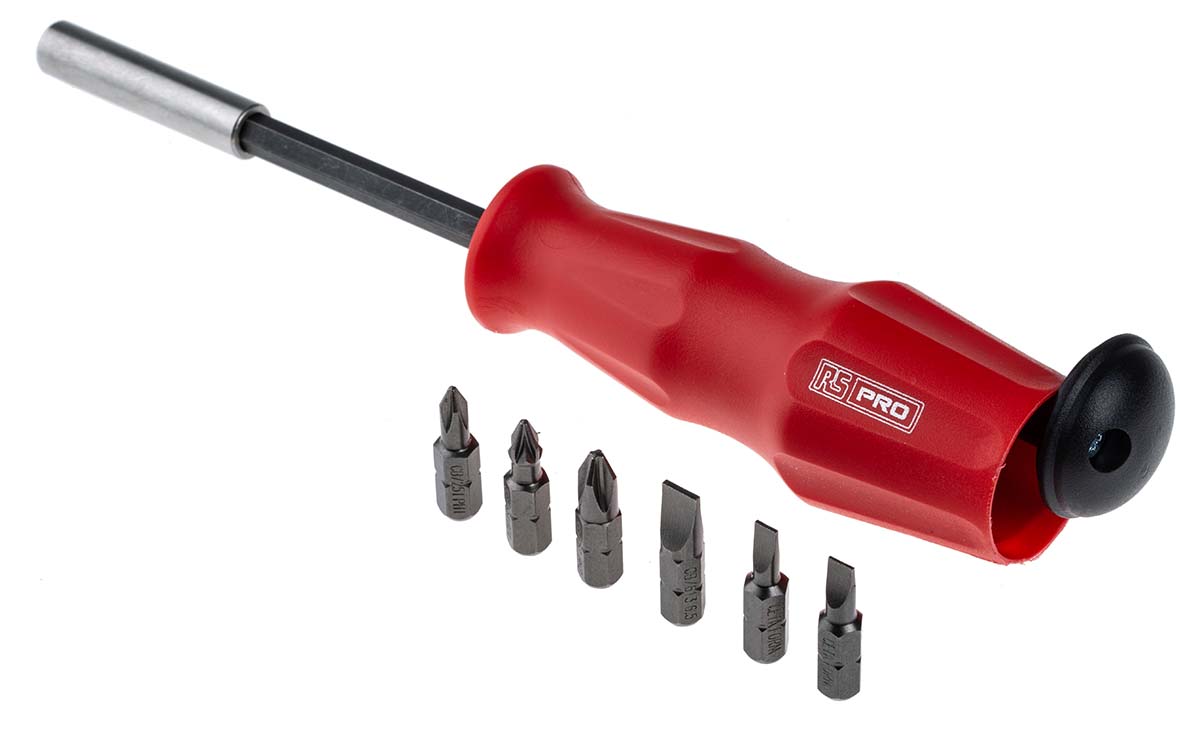 194-4703 RS PRO Hexagon Bit Driver, 1/4 in Tip, 100 mm Blade