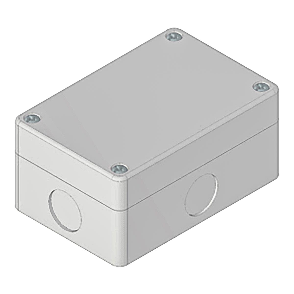 RS PRO Grey ABS CCS Push Button Enclosure - 22 mm Diameter