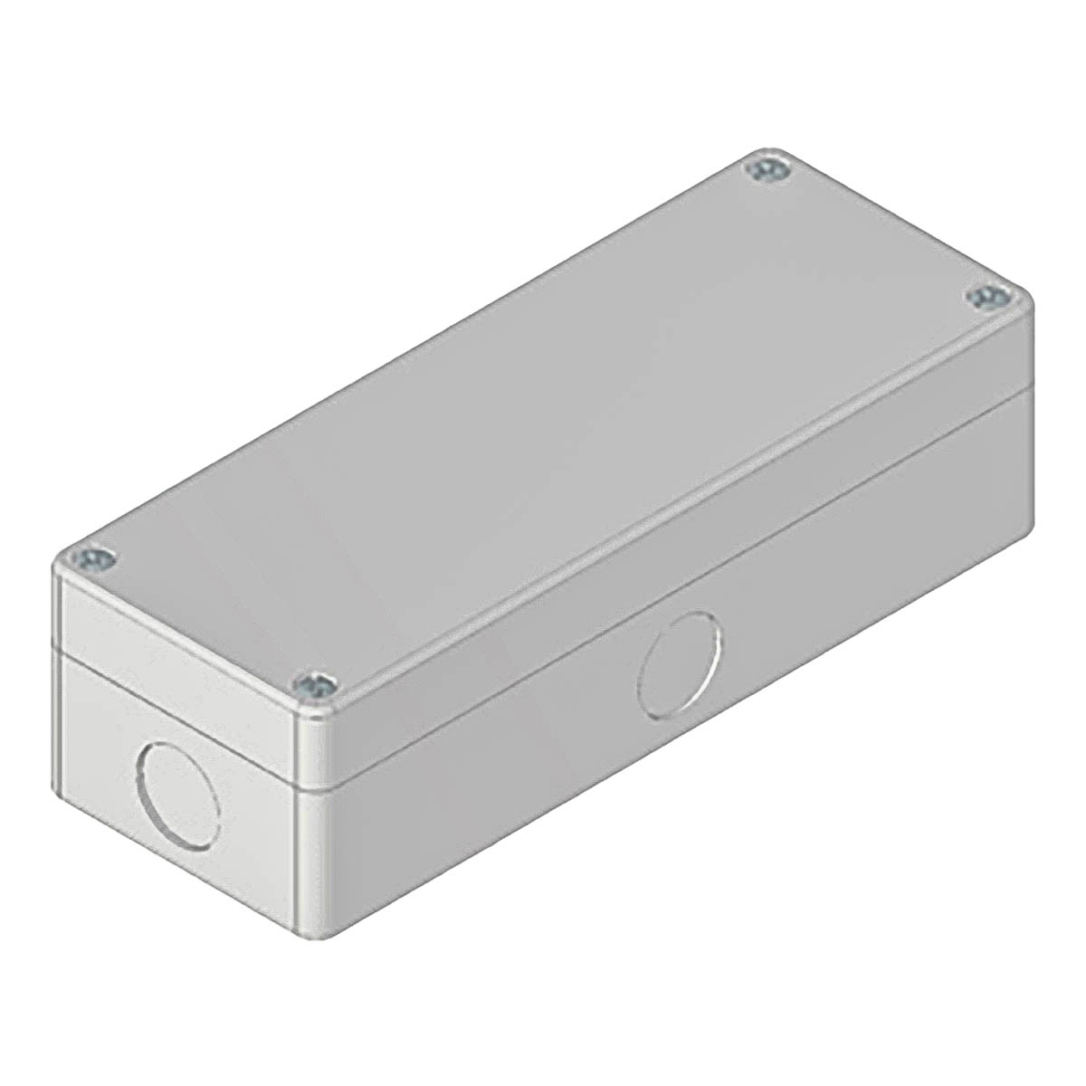 RS PRO Grey ABS CCS Push Button Enclosure - 22 mm Diameter