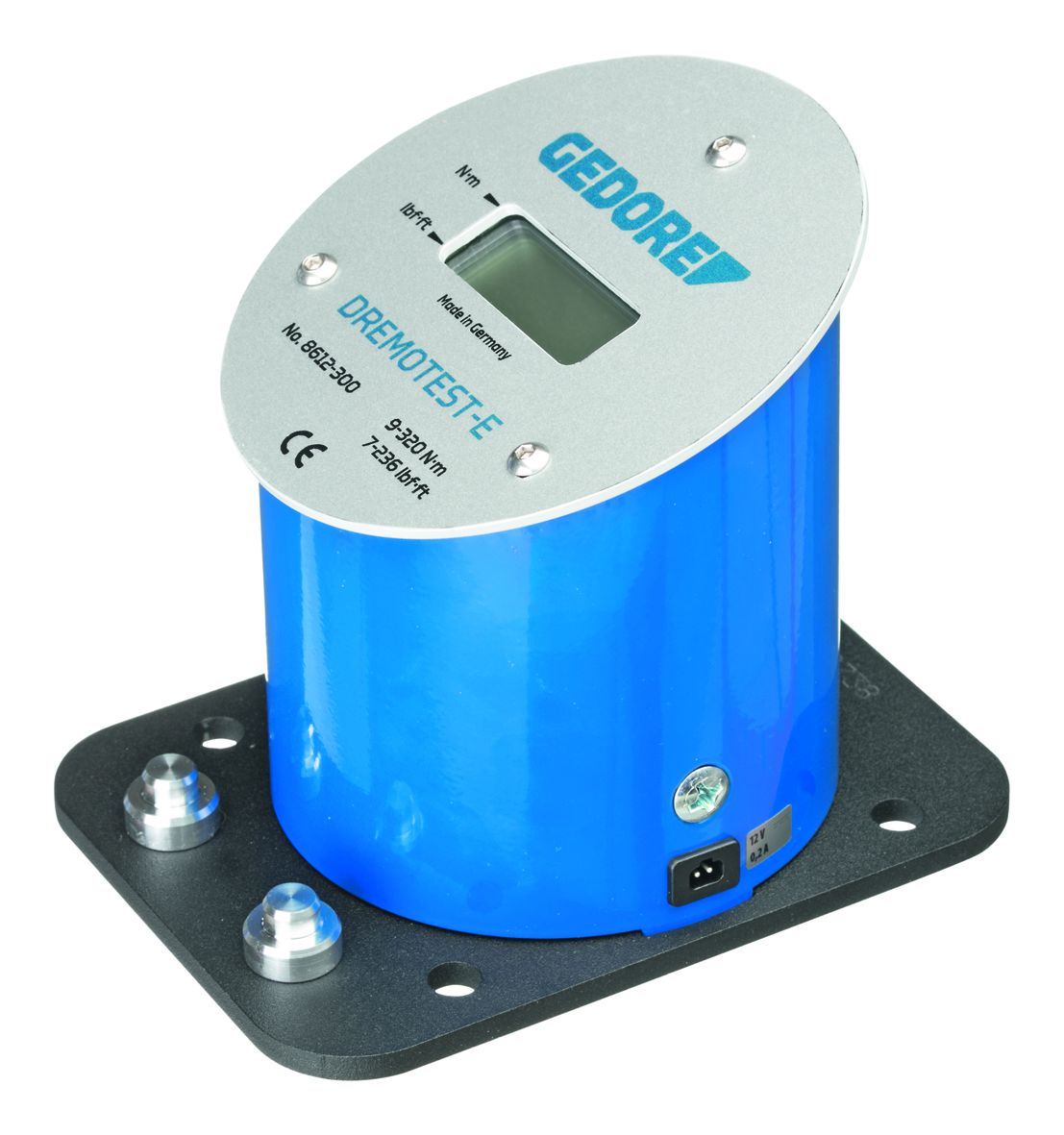 1947699 Gedore Digital Torque Tester, 10 mm Drive, ±1 % Accuracy, 0.01 Nm Increment