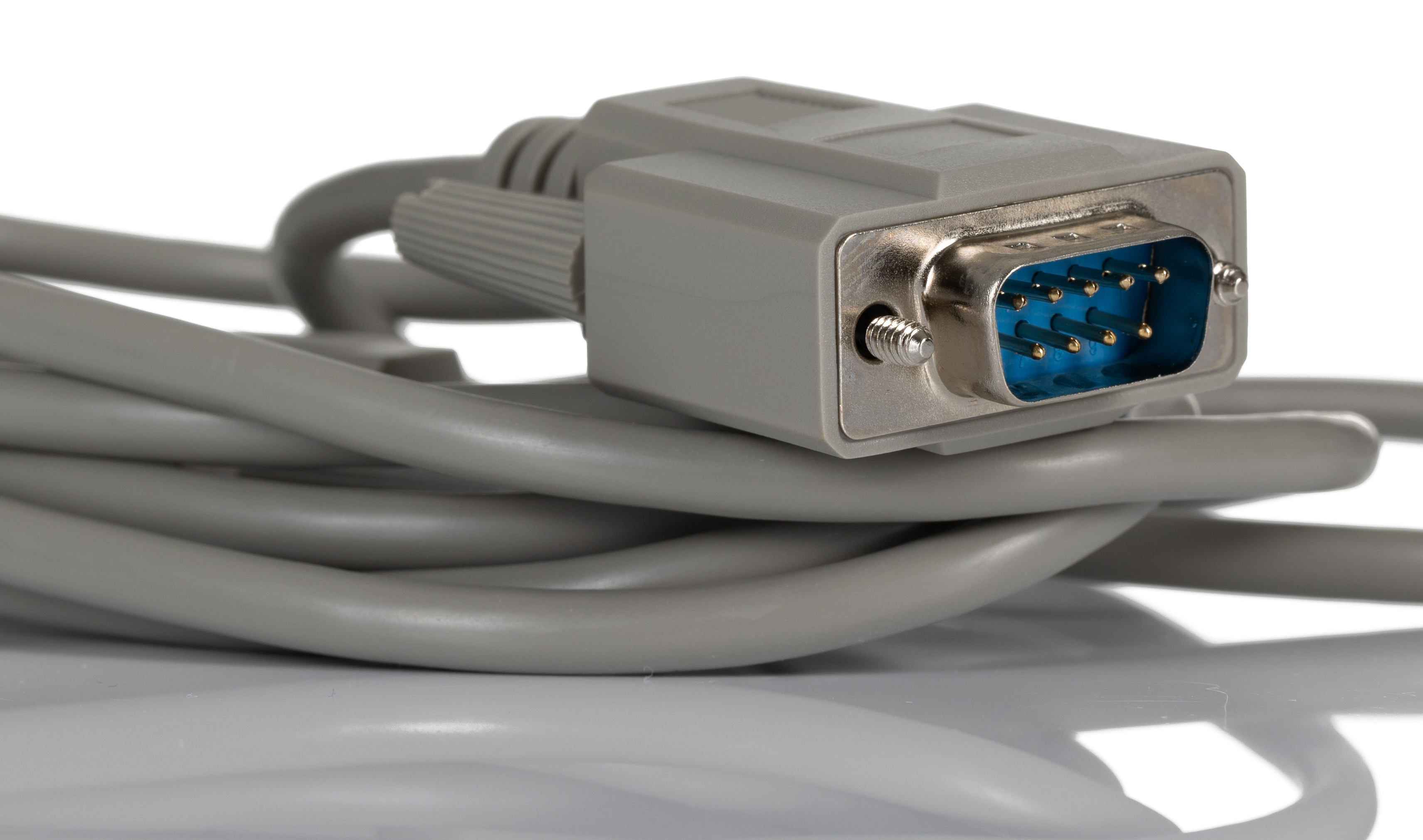 195-4272 RS PRO Male D-Sub 9-Pin to Male DB9 Male Serial Cable, 2 m Polyvinyl Chloride, EX Series