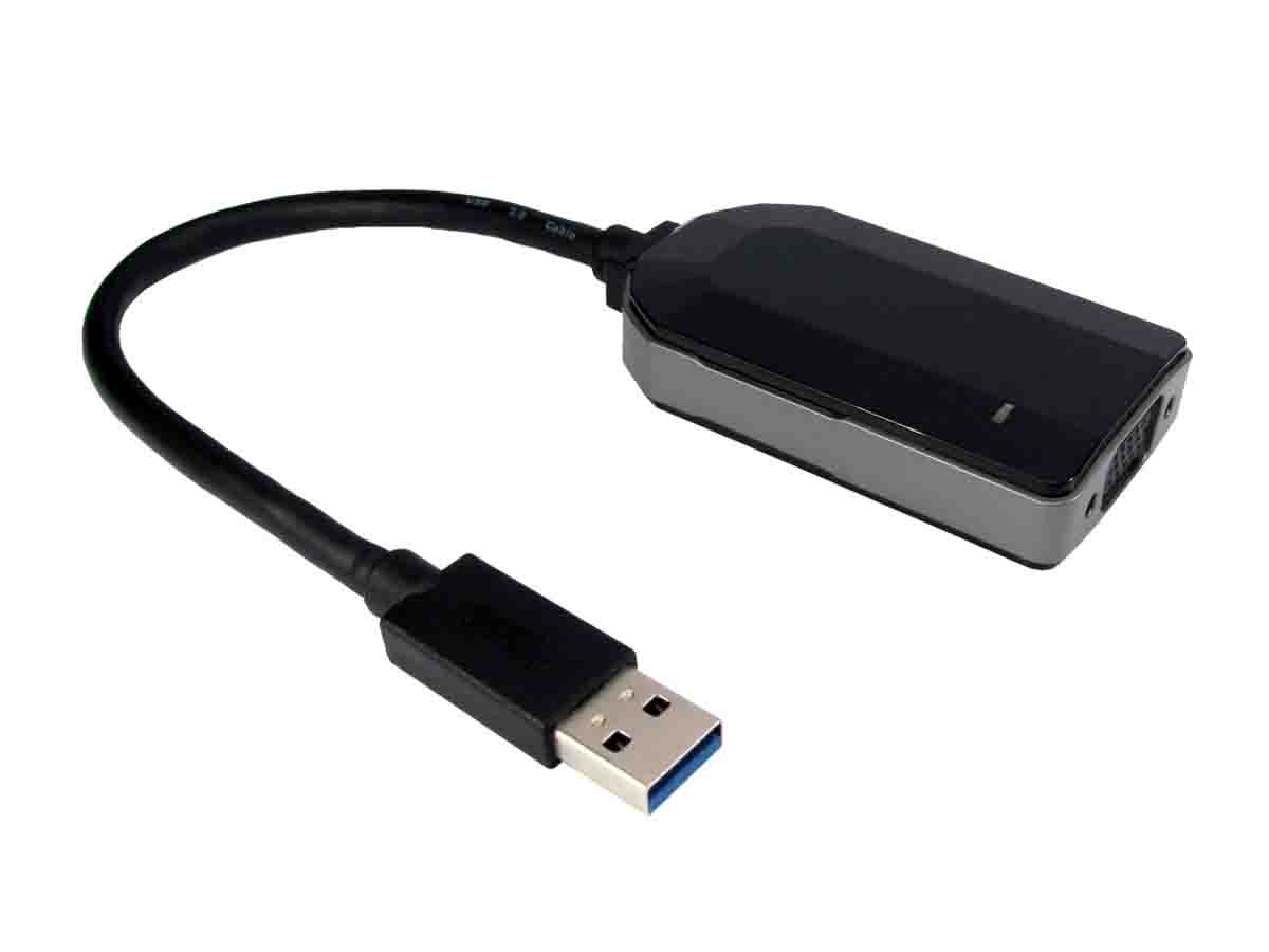 RS PRO to VGA Adapter USB 3.0 - 2048 x 1152 pixel