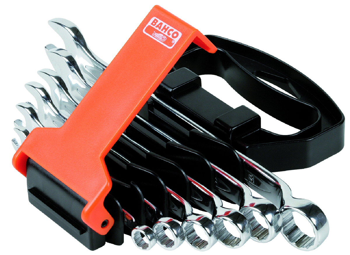 Bahco 6-Piece Spanner Set, 8 to 17 mm, Alloy Steel