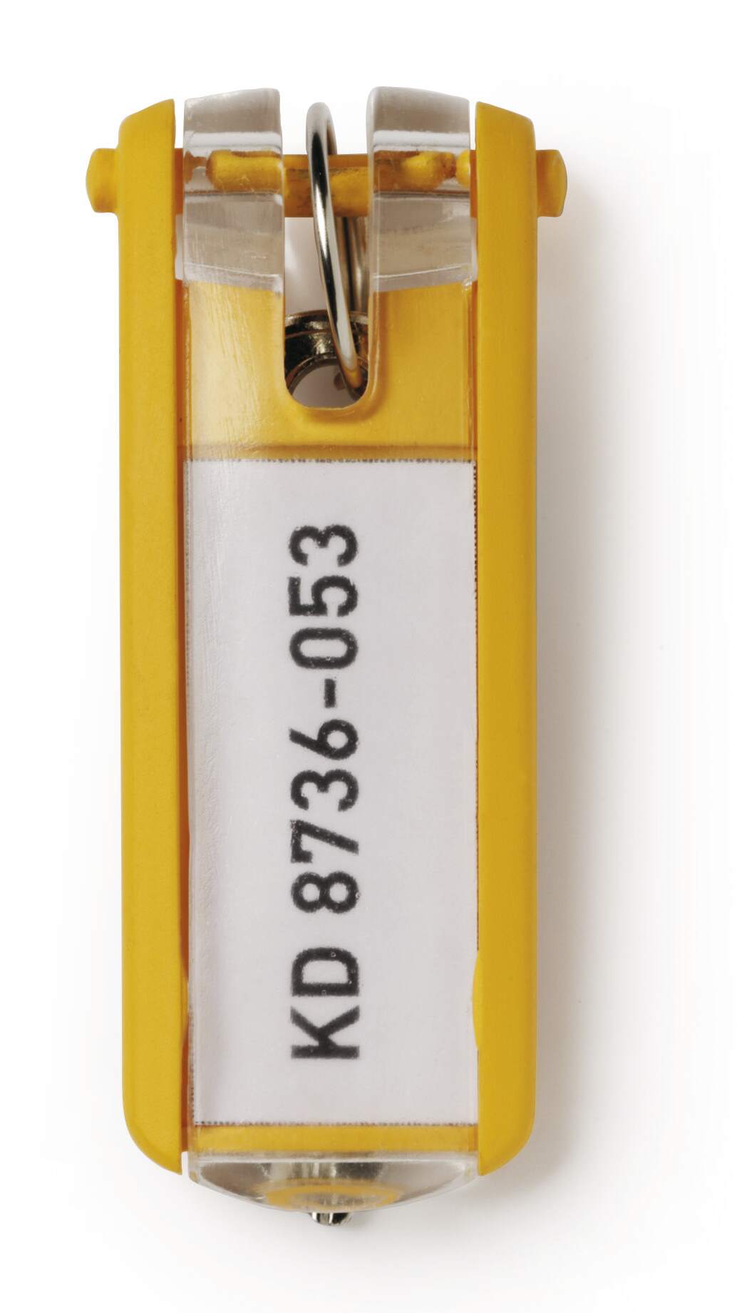 Durable Plastic Key Tag Key Ring