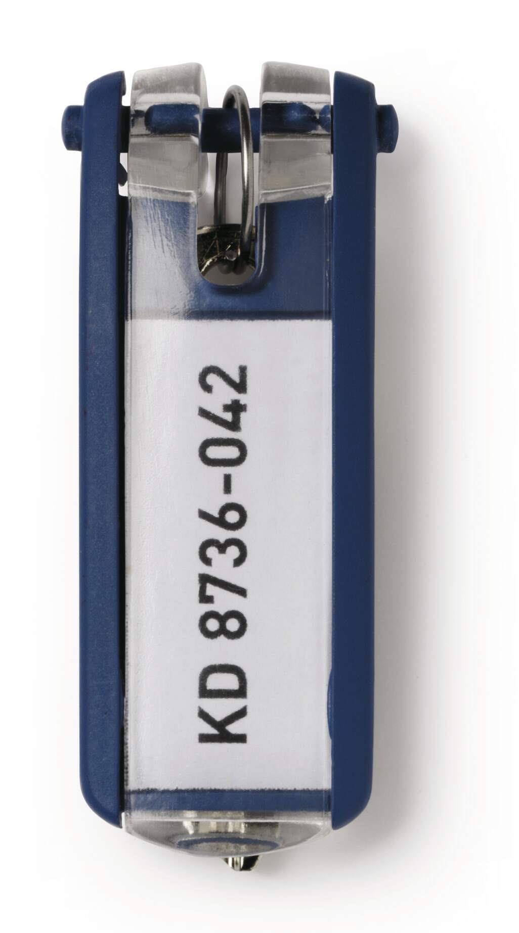 Durable Plastic Key Tag Key Ring