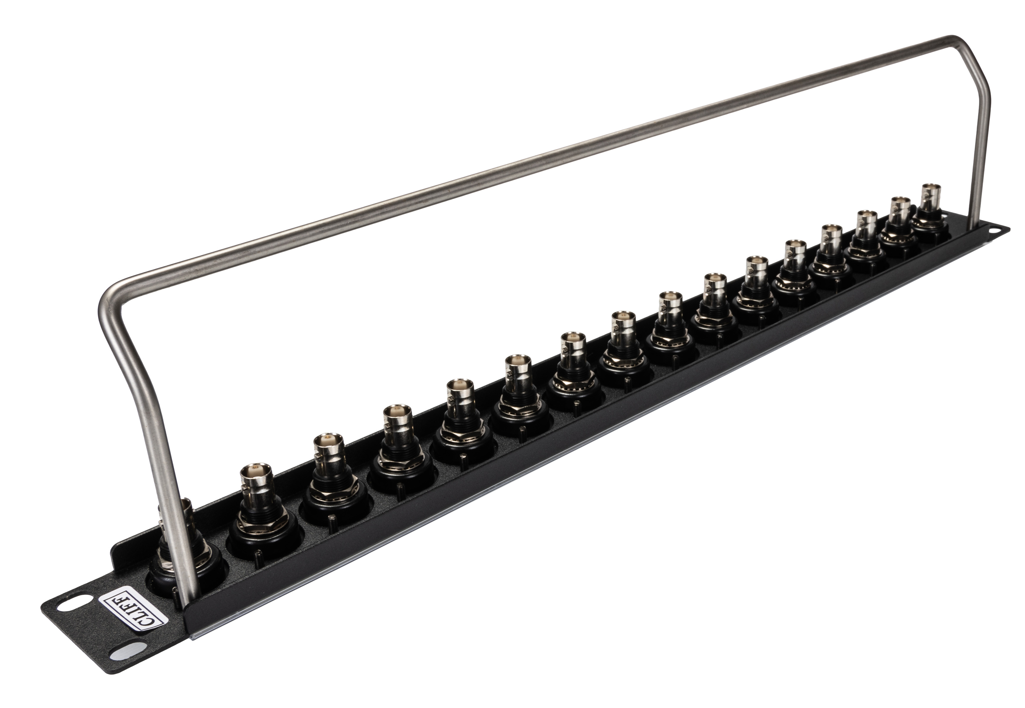 RS PRO BNC Loaded Rack 16 Port Patch Panel, 1 U Rack Height