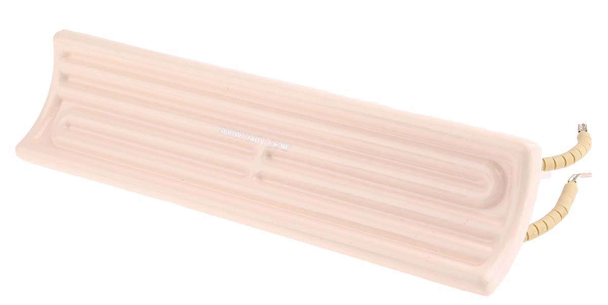 RS PRO Ceramic Heating Element, 245 mm, 60 mm, 1 kW, 230V ac