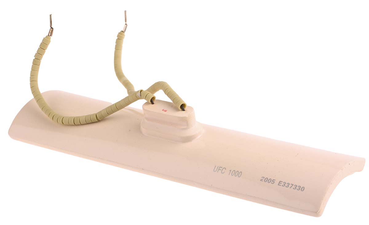 196-6484 RS PRO Ceramic Heating Element, 245 mm, 60 mm, 1 kW, 230V ac