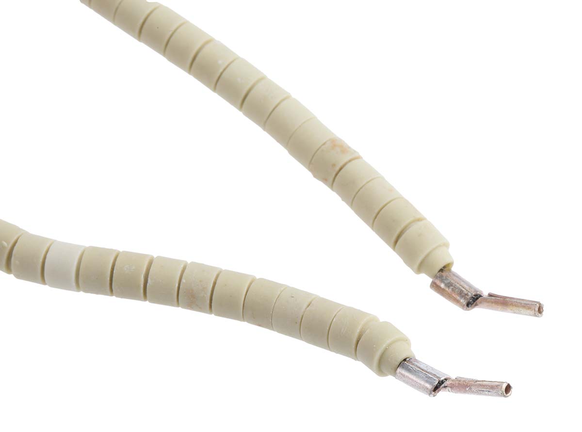 196-6484 RS PRO Ceramic Heating Element, 245 mm, 60 mm, 1 kW, 230V ac