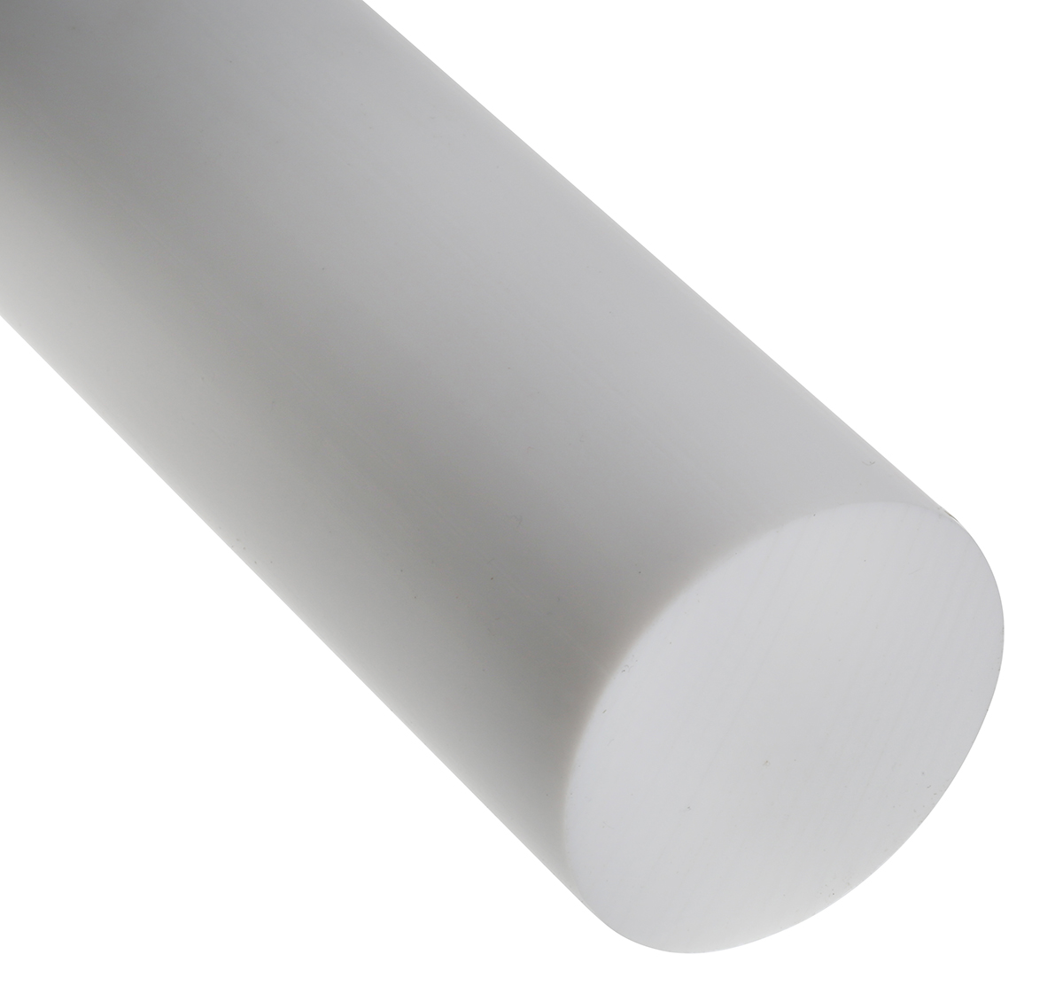 RS PRO Opaque Fluoroplastics PTFE Rod, 500 mm x 50 mm Diameter