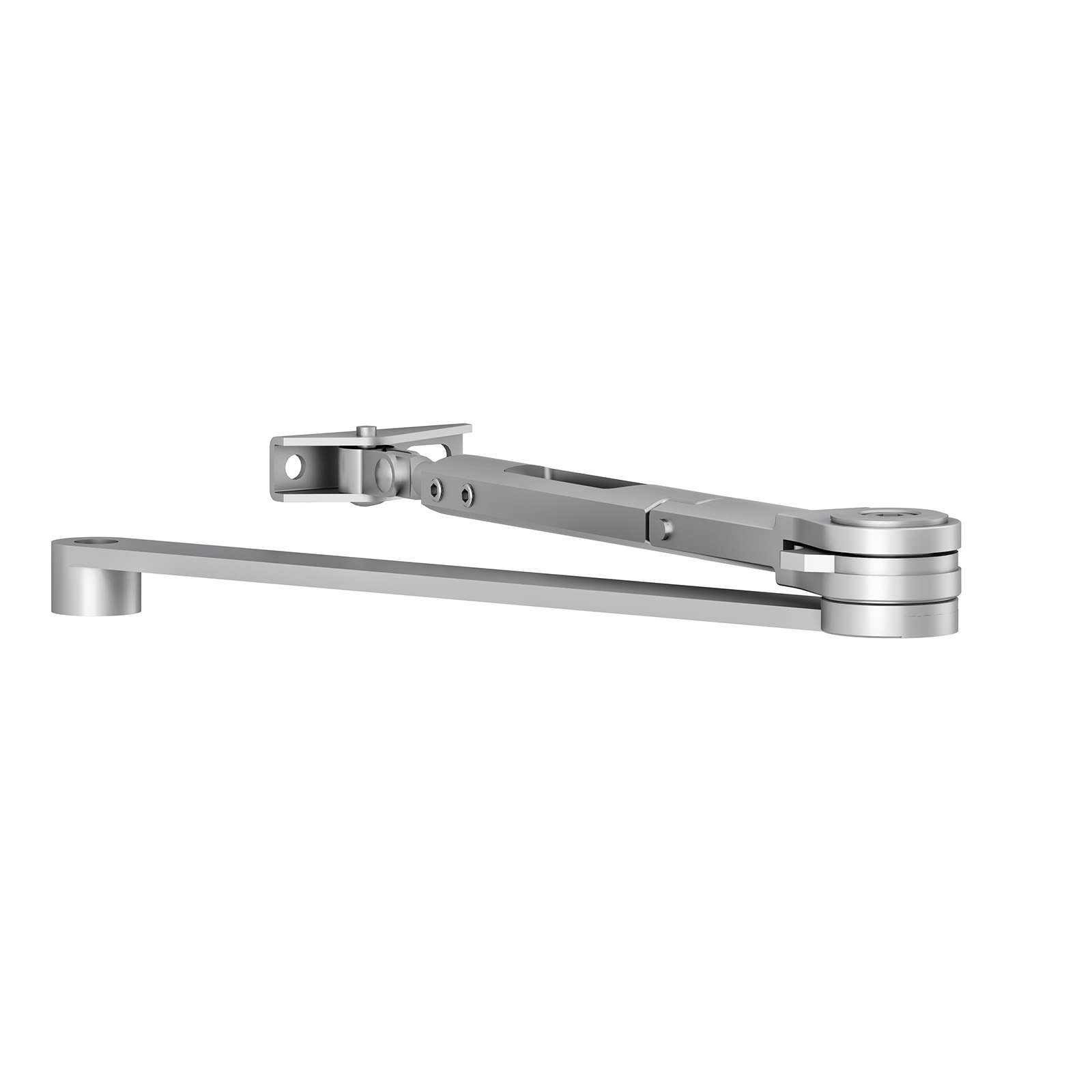 19619000 Vachette Brass Silver Knob