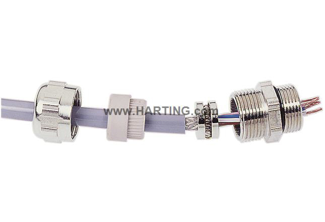 HARTING Metal Heavy Duty Power Connector Accessory, 8 mm Max. Bundle