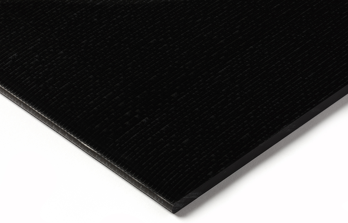 RS PRO Black Polyoxymethylene Plastic Sheet, 500 mm x 330mm x 25 mm