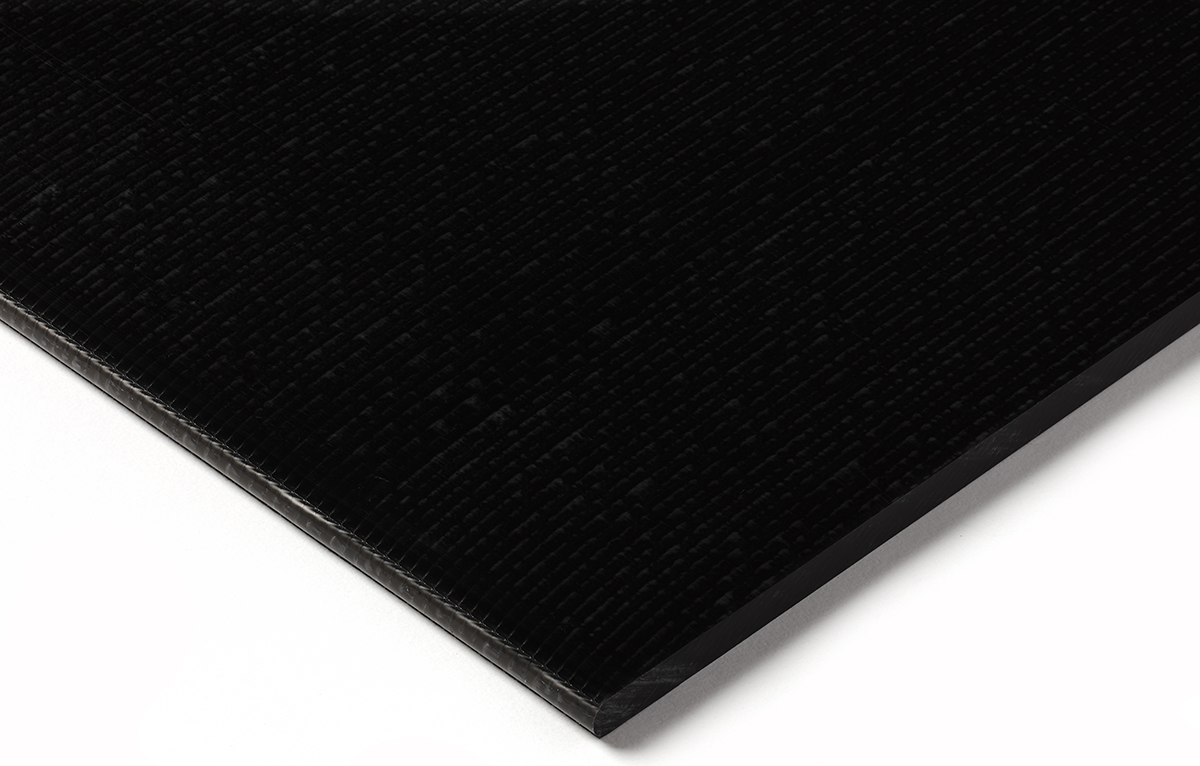 RS PRO Black Polyoxymethylene Plastic Sheet, 500 mm x 330mm x 40 mm