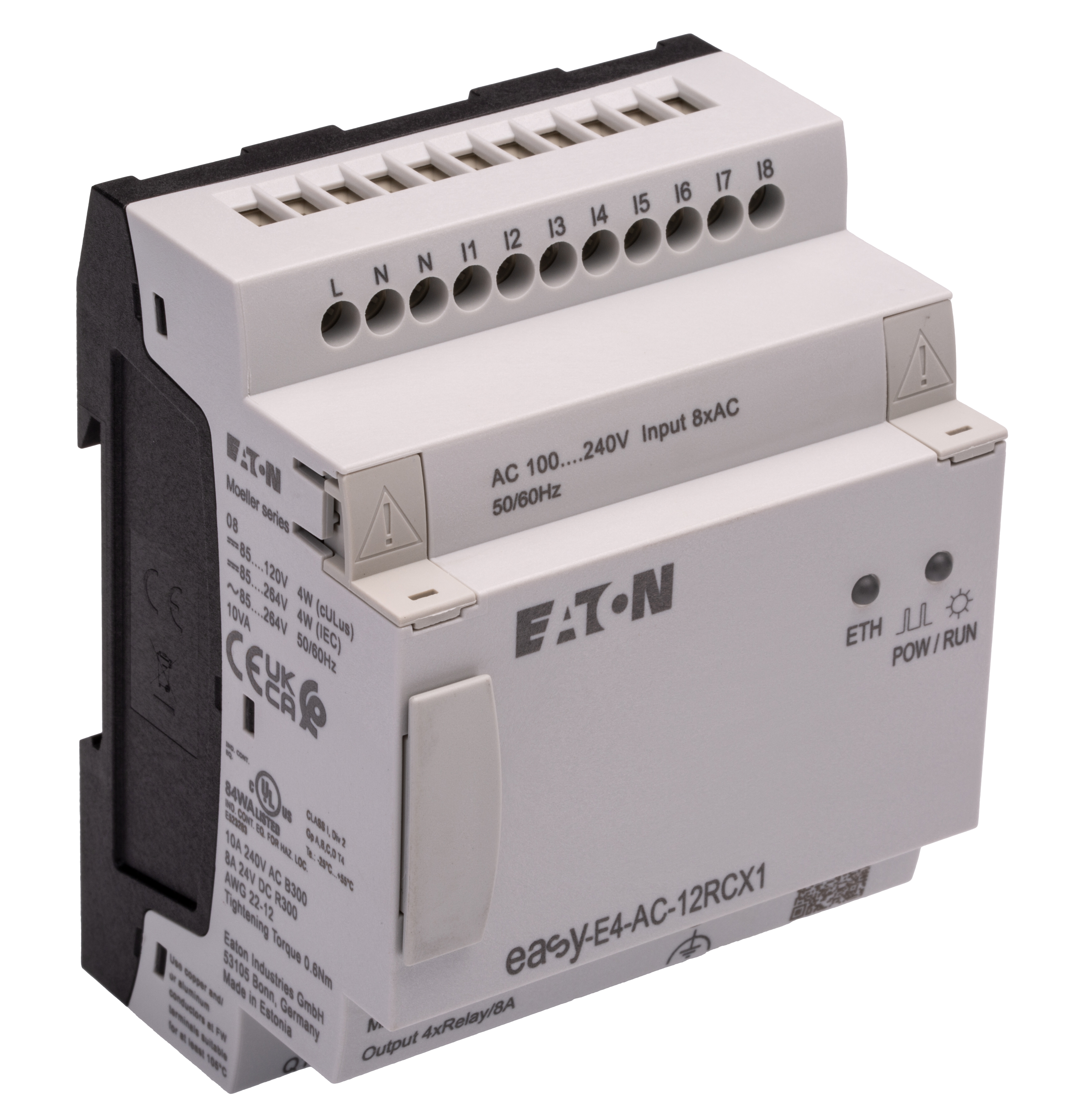 Eaton easyE4 Series Control Relay, Digital Output, 8-Input, Digital Input