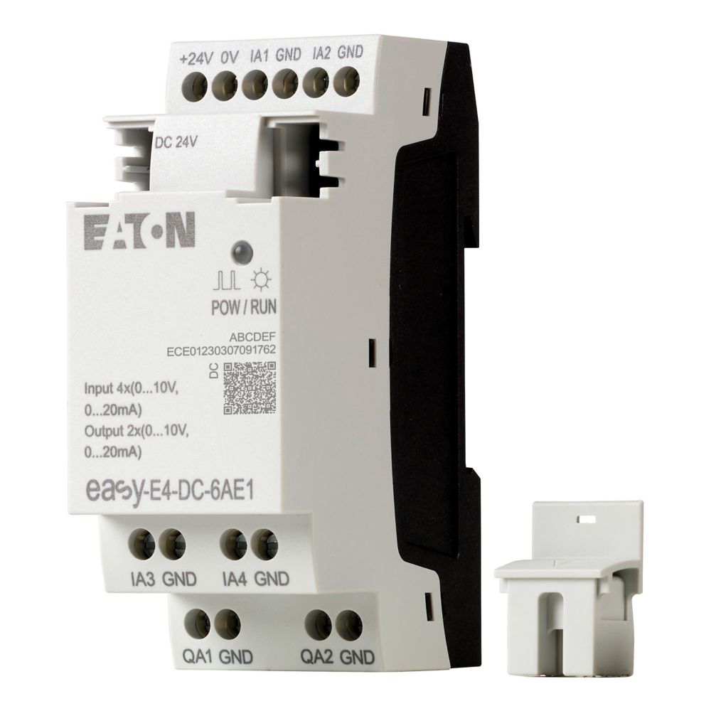 Eaton easyE4 Series Logic Module, Analogue Output, 4-Input, Analogue Input