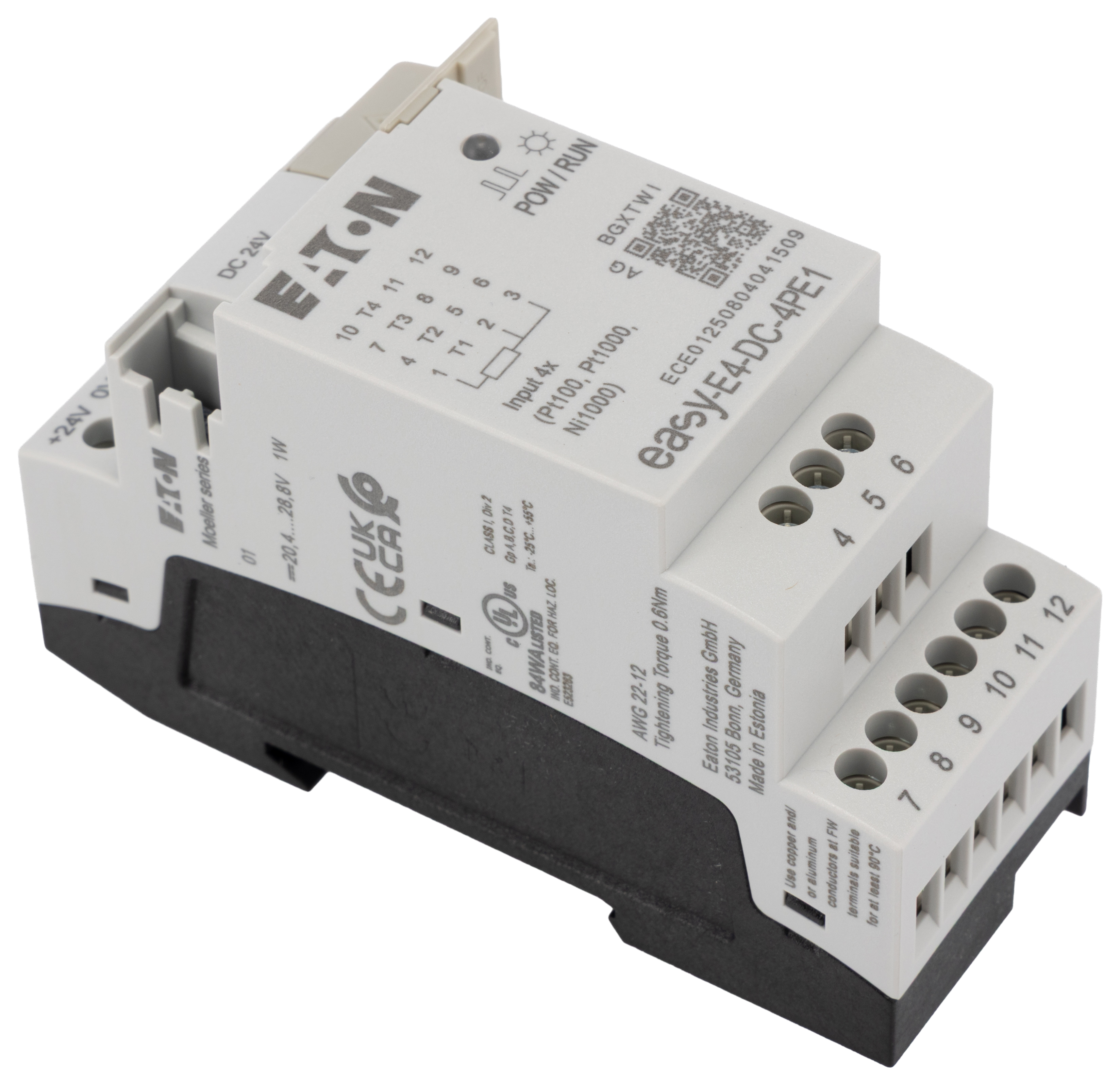 Eaton EasyE4 Series Module, 4-Input, Analogue Input