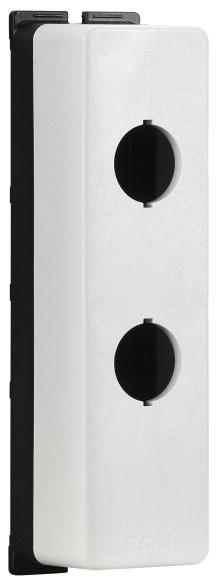 197232-m22-fi2 Eaton M22 Push Button Enclosure - 2 Hole 22 mm Diameter
