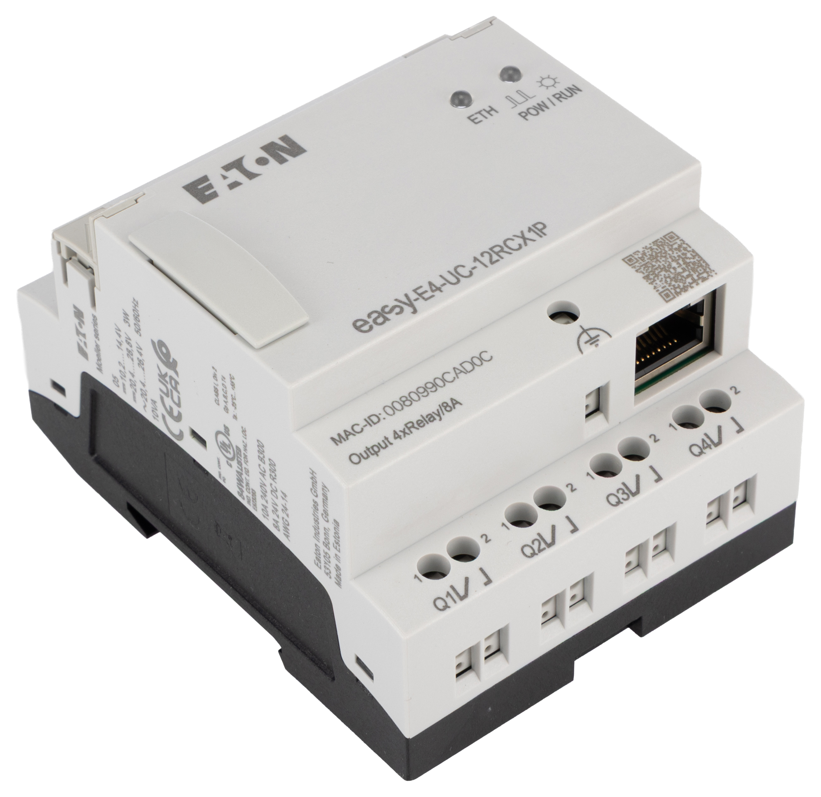 Eaton easyE4 Series Control Relay, Relay Output, 4-Input, Analogue Input