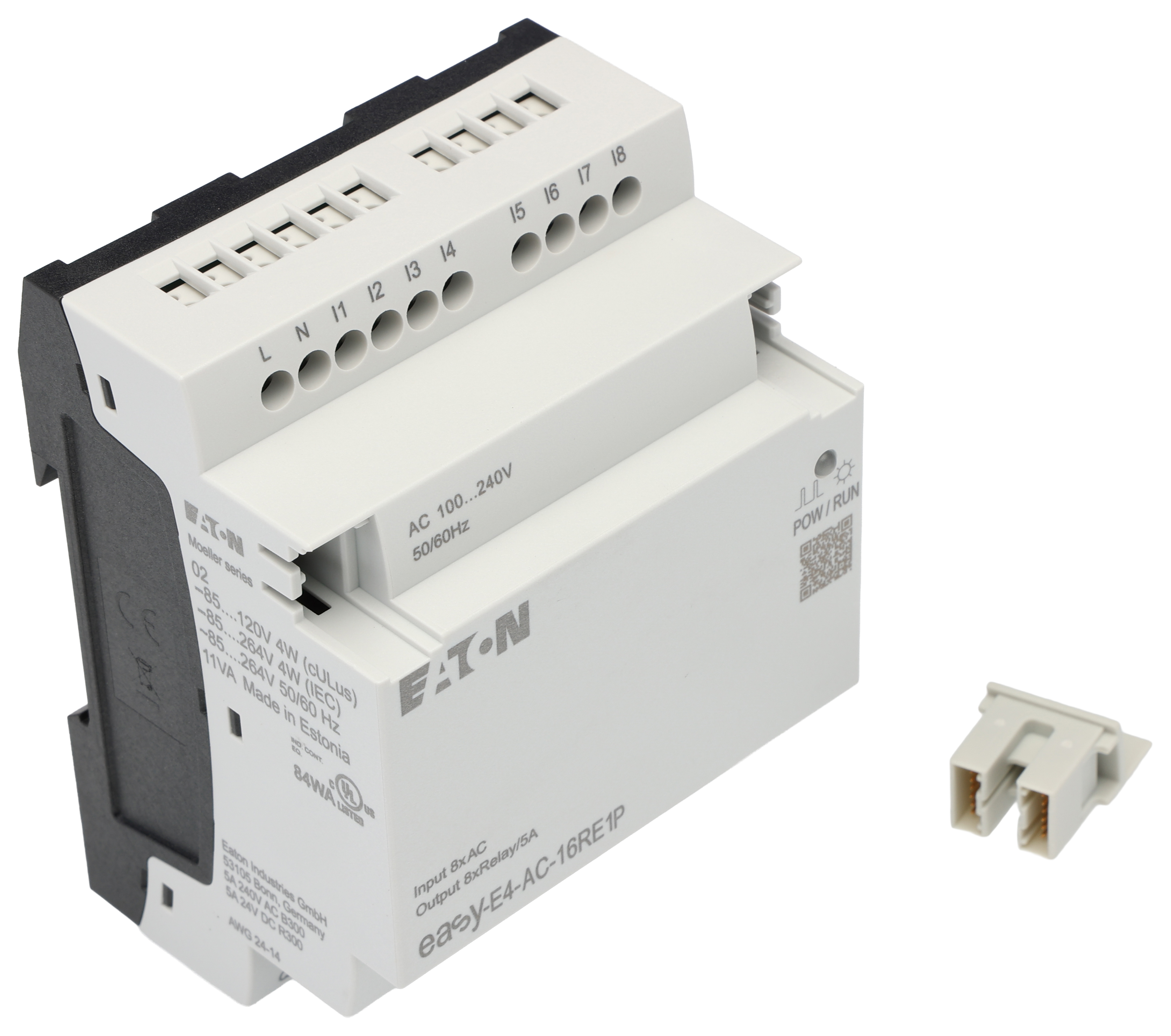 Eaton easyE4 Series Control Relay, Relay Output, 8-Input, Digital Input