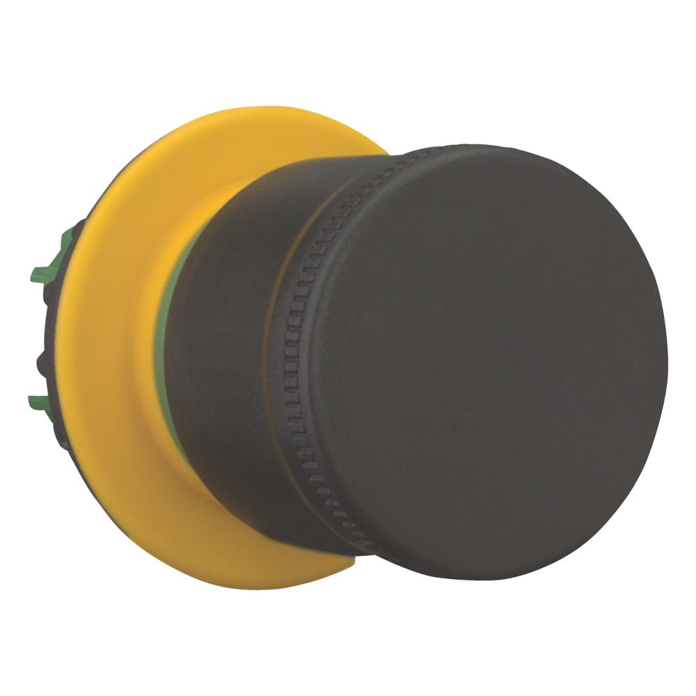 197539-m22s-pv30 Eaton M22 Series Black Pull Release Push Button Switch, 22.5 mm Cutout, IP66, IP69