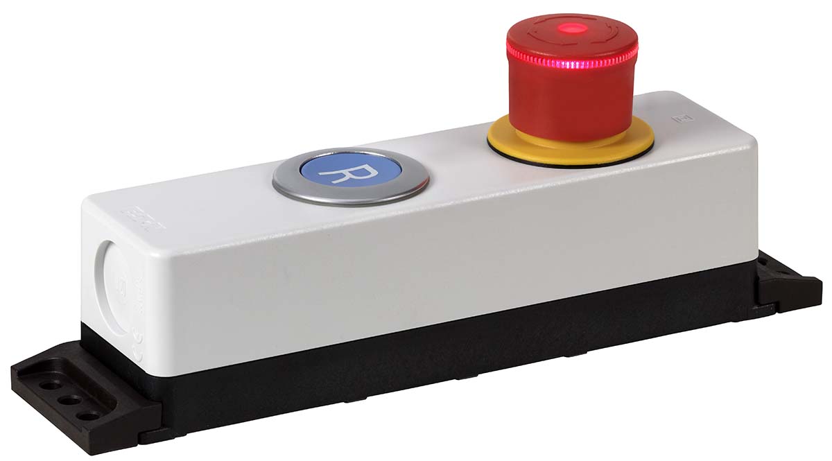 197546-m30-pvlt30 Eaton M30 Series, Turn to Release, Emergency Stop Push Button Head 30 mm Diameter
