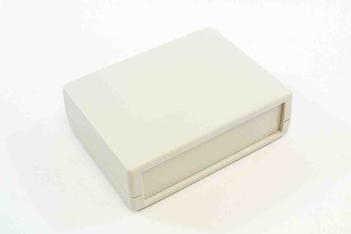 RS PRO Beige ABS Instrument Case 33 mm, 105 mm, 80 mm