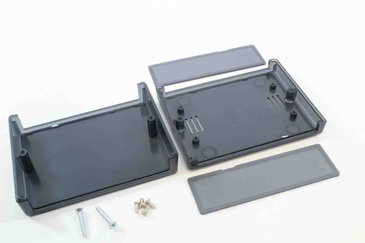 198-1381 RS PRO Black ABS Instrument Case 33 mm, 105 mm, 80 mm