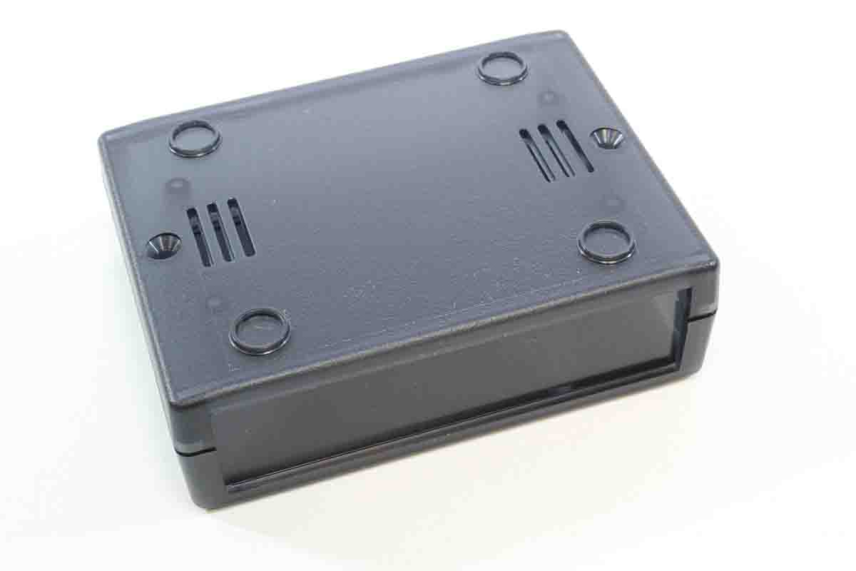 198-1381 RS PRO Black ABS Instrument Case 33 mm, 105 mm, 80 mm