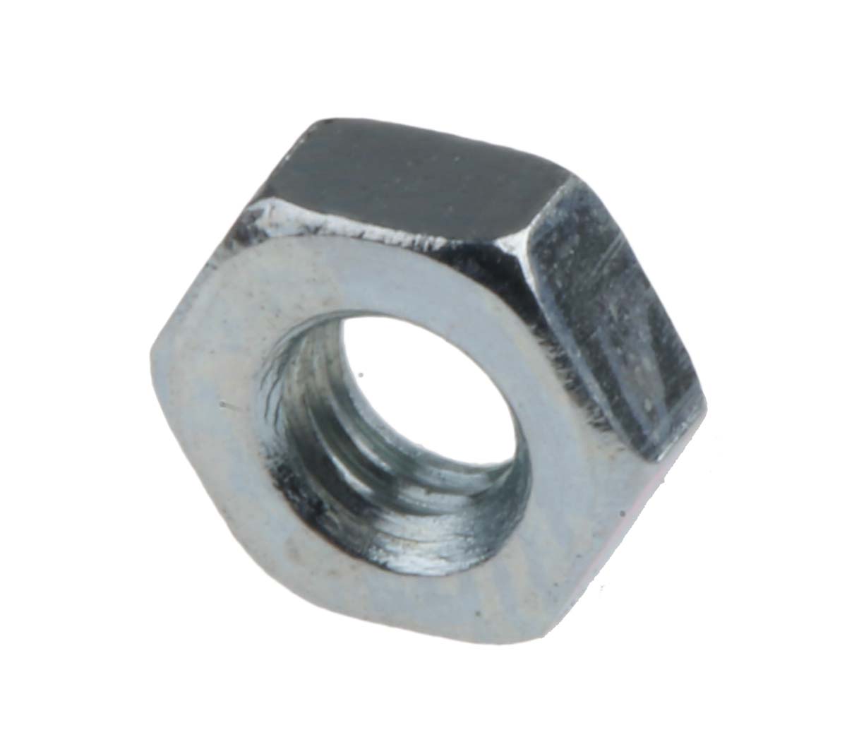 198-318 RS PRO, Bright Zinc Steel Hex Nut M3, DIN 934