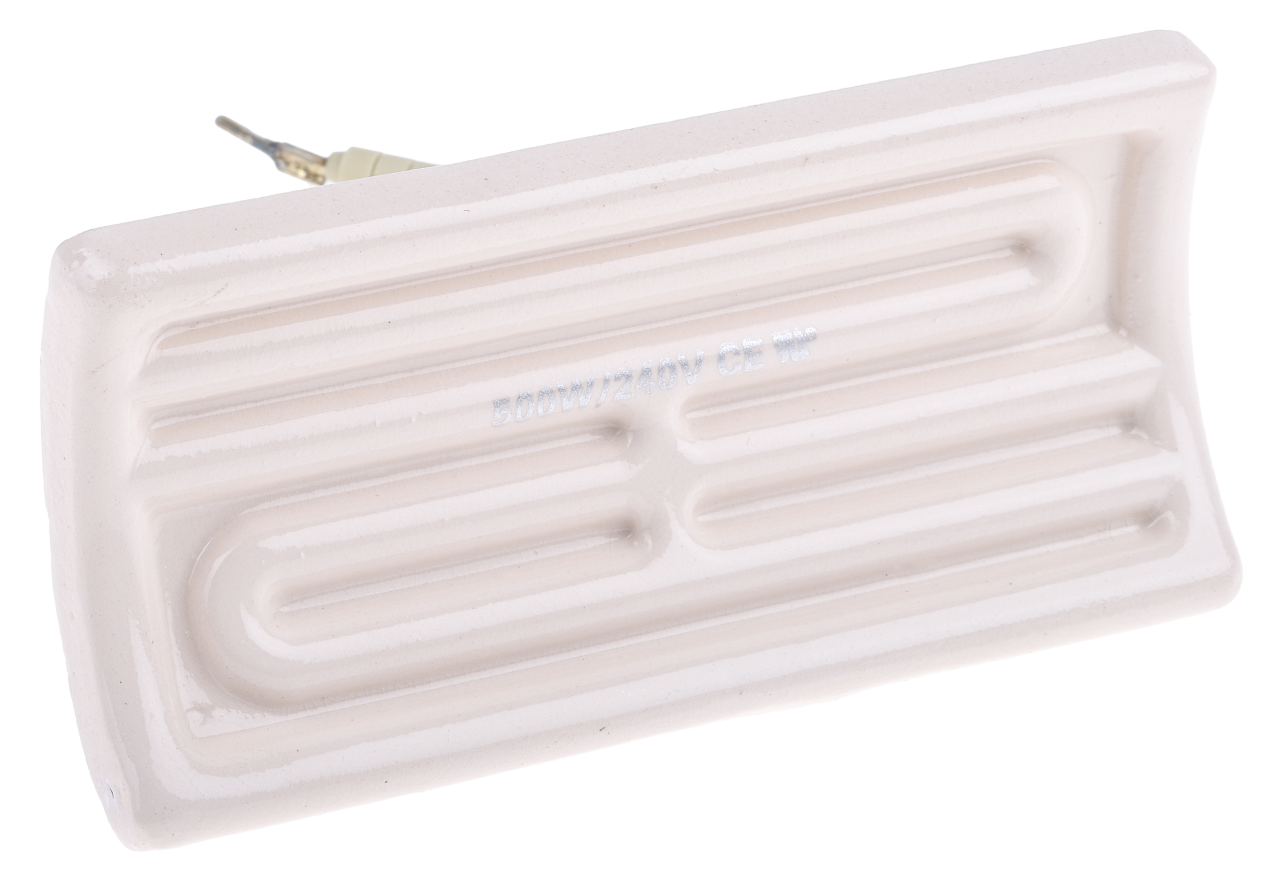 RS PRO Ceramic Heating Element, 122mm, 60 mm, Ceramic Heating Element, 500 W, 230V ac