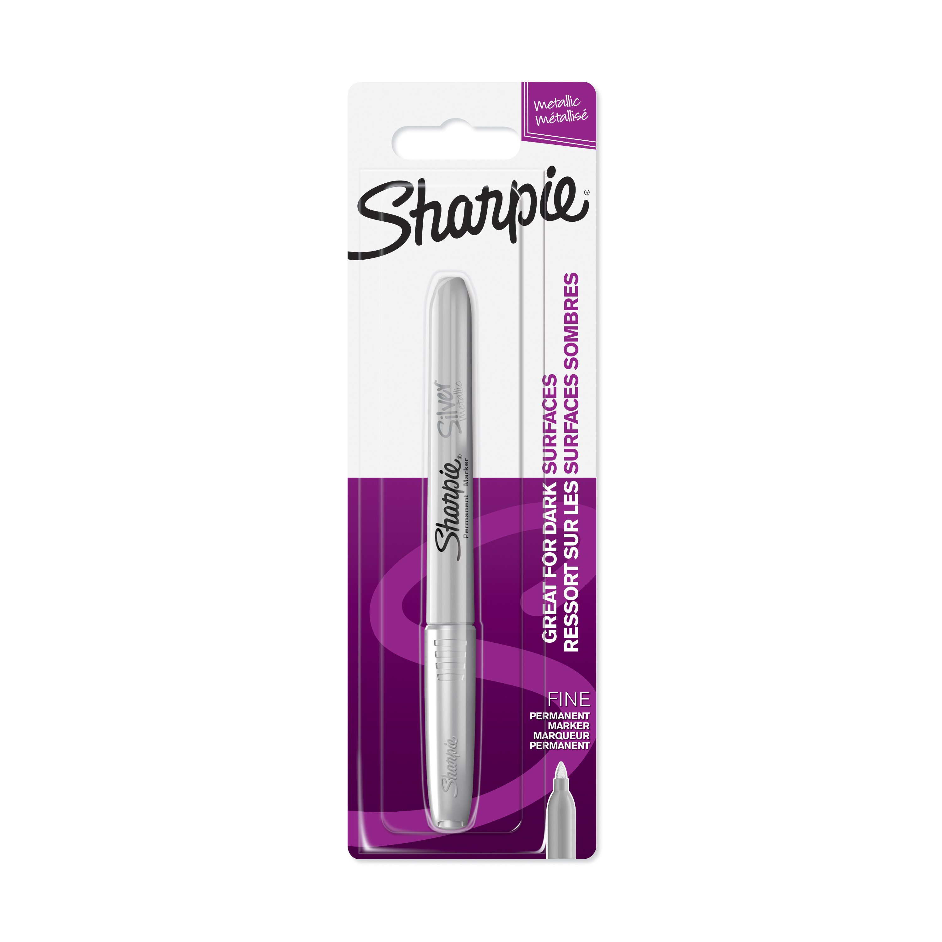 Sharpie Fine Tip Silver Marker Pen