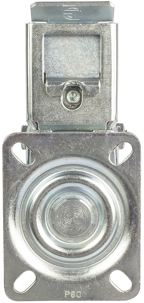 19878-fr LAG Braked Swivel Castor, 200 kg Capacity, 100 mm Wheel