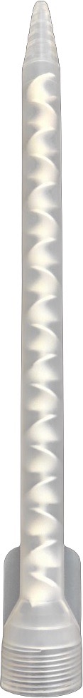 RS PRO Epoxy Mixer Nozzle, 400 ml Threaded 18 Mixing elements 226 mm