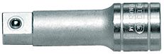 Gedore 1/2 in Square Extension, 76 mm Overall