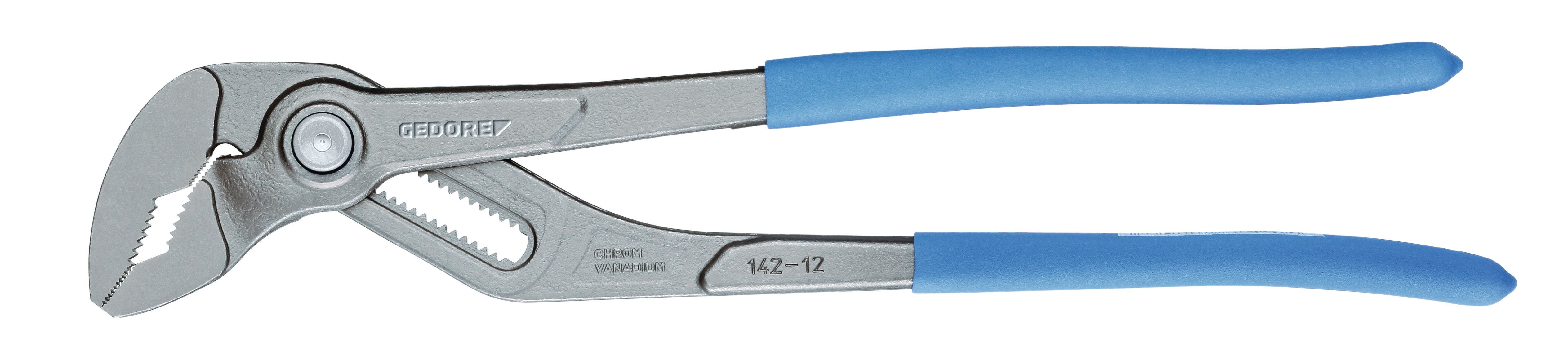 Gedore 142 12TL 1-Piece Water Pump Plier, 309mm Overall, 43mm Jaw