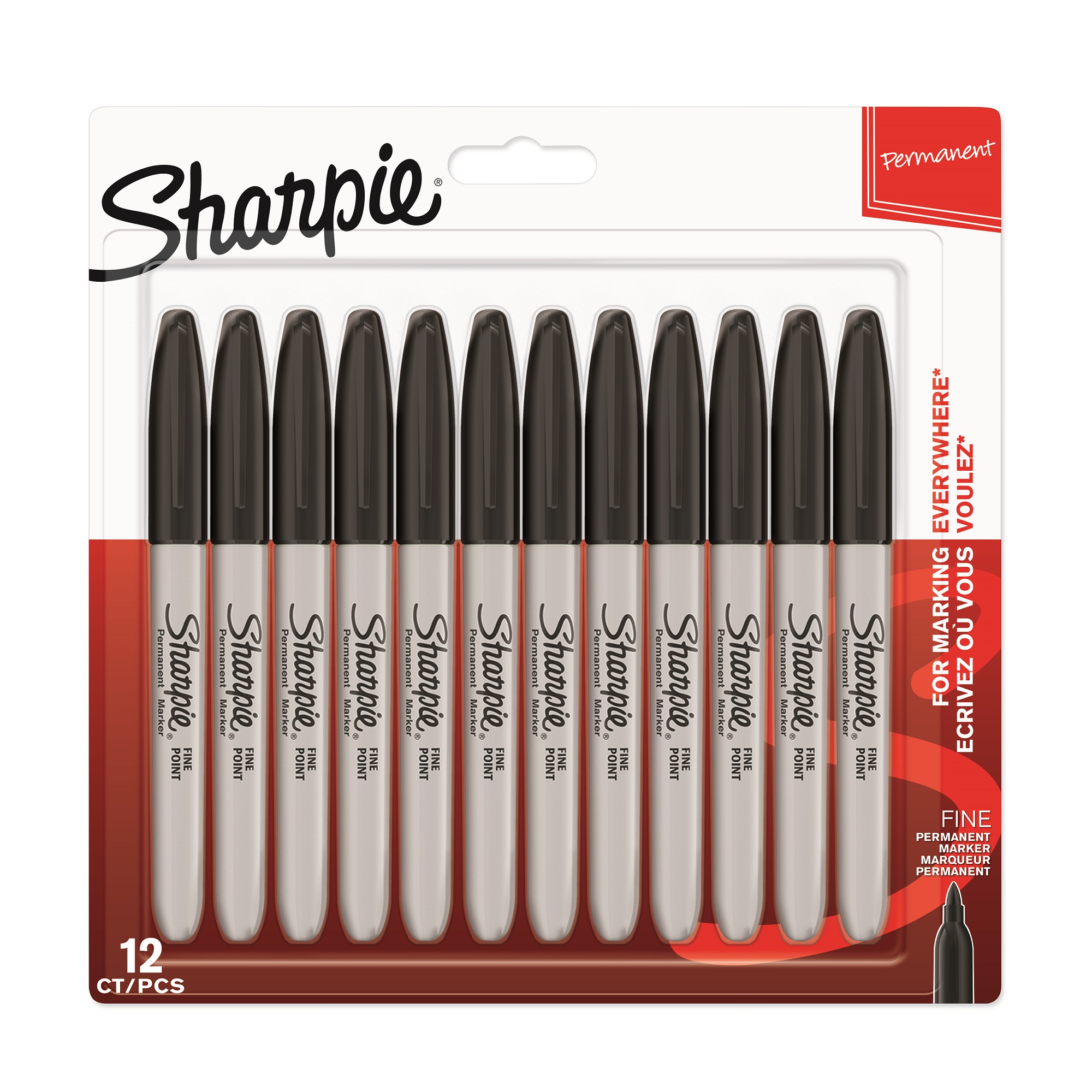 Sharpie Fine Tip Black Marker Pen