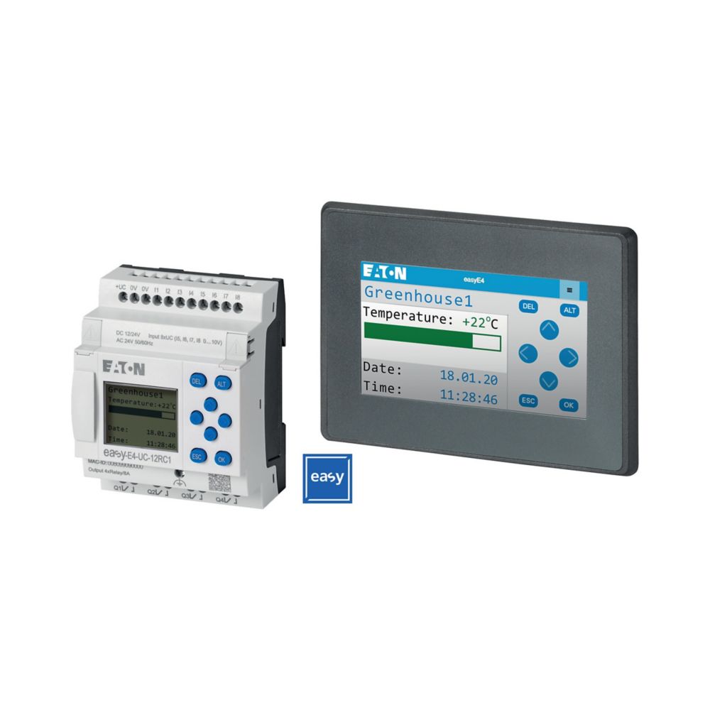 Eaton easyE4 Series Control Relay, Relay Output, 8-Input, Digital Input
